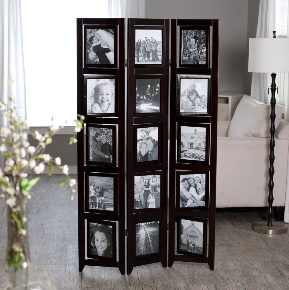Ширма с фоторамками