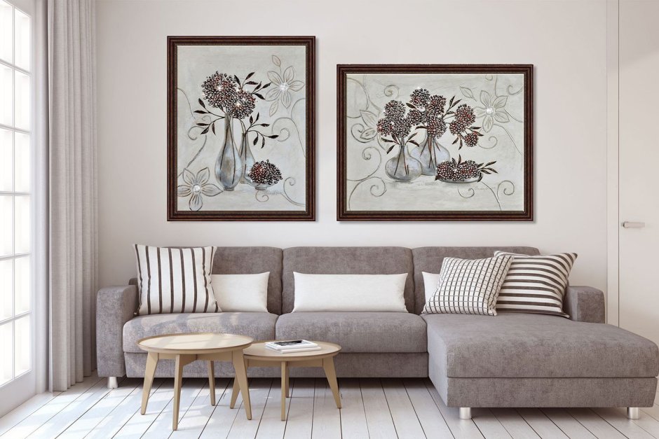 Современная Графика в интерьере