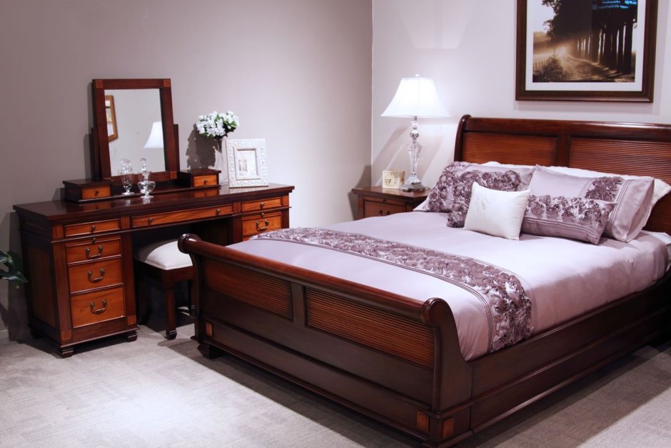 Спальня махагон