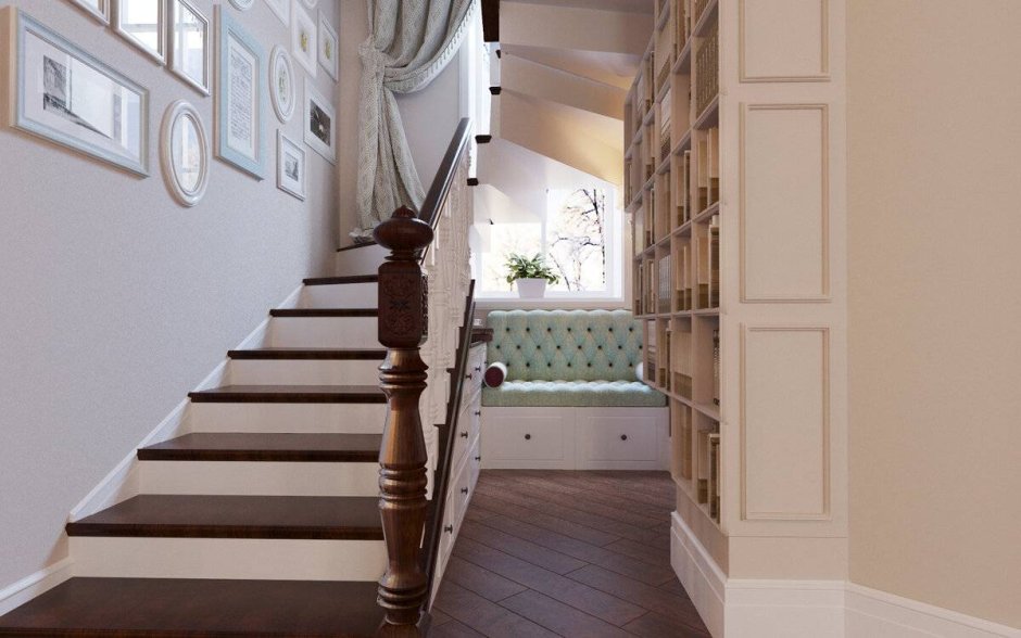 Оформление лестницы