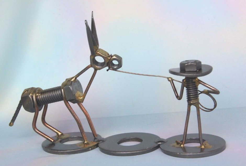 Фигурки сваренные из металла