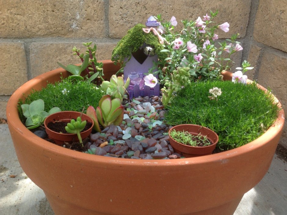 Кашпо для альпийской горки