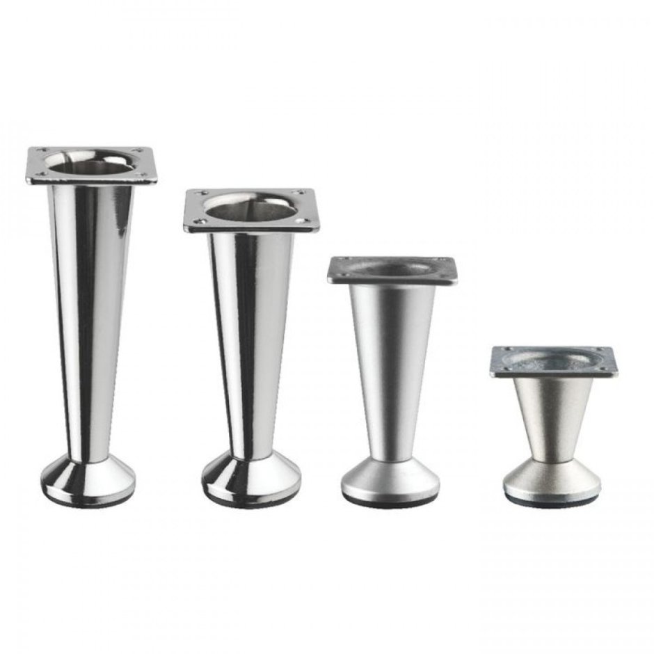 Опора мебельная н-50мм хром