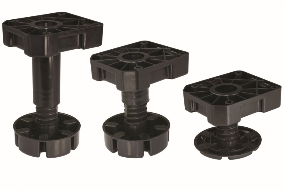 Регулируемая мебельная опора Локри 53x53 мм,