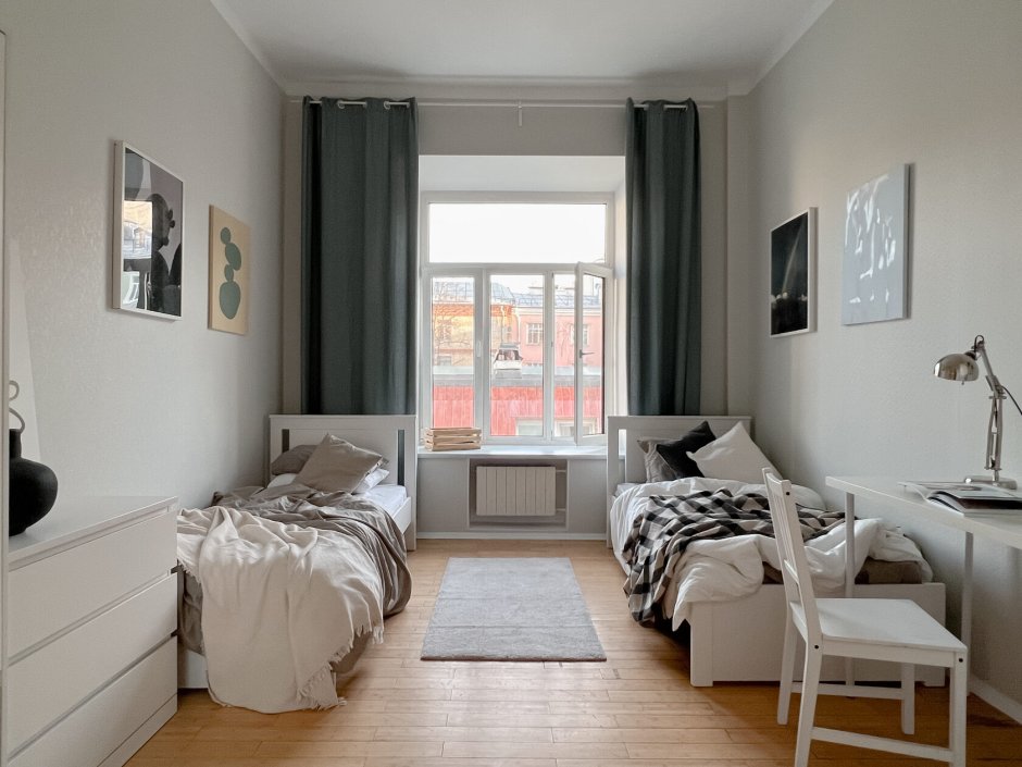 Кровать в нише