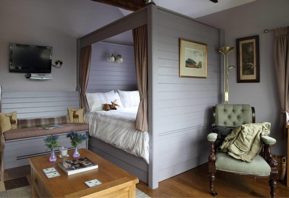 Зонирование однокомнатной квартиры 20 кв.м