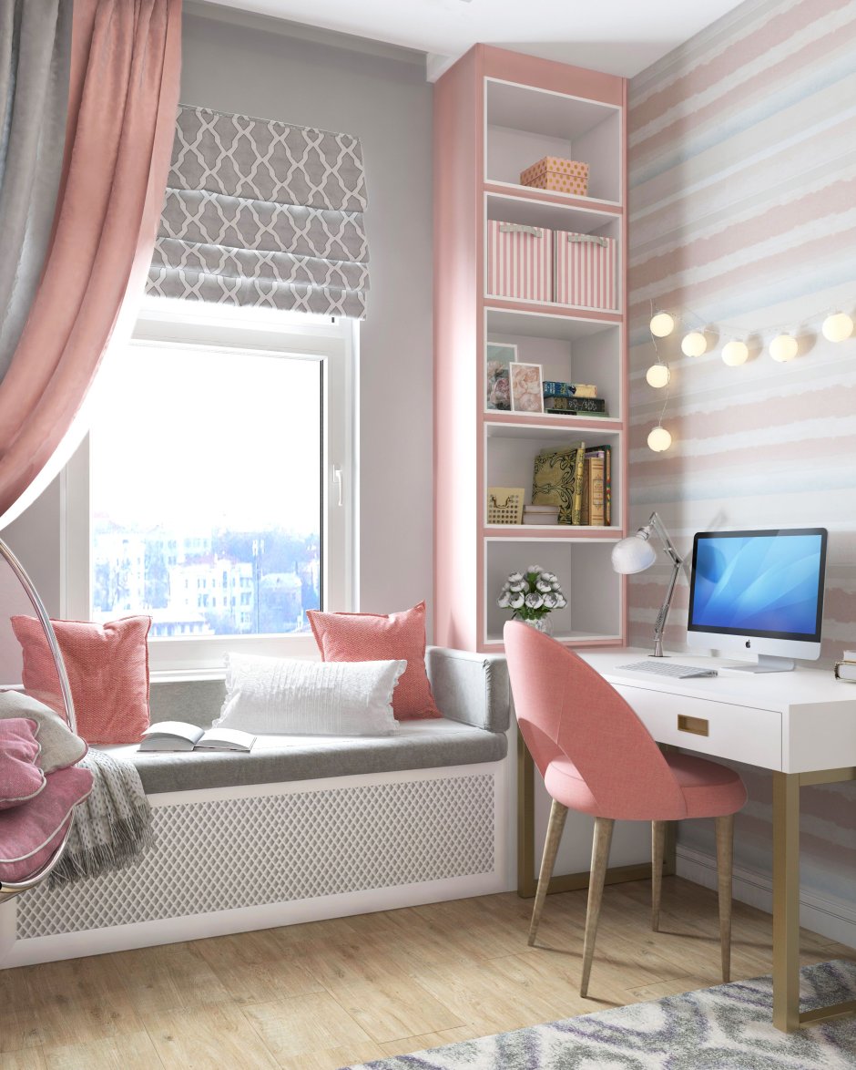 Комната для подростка в скандинавском стиле икеа