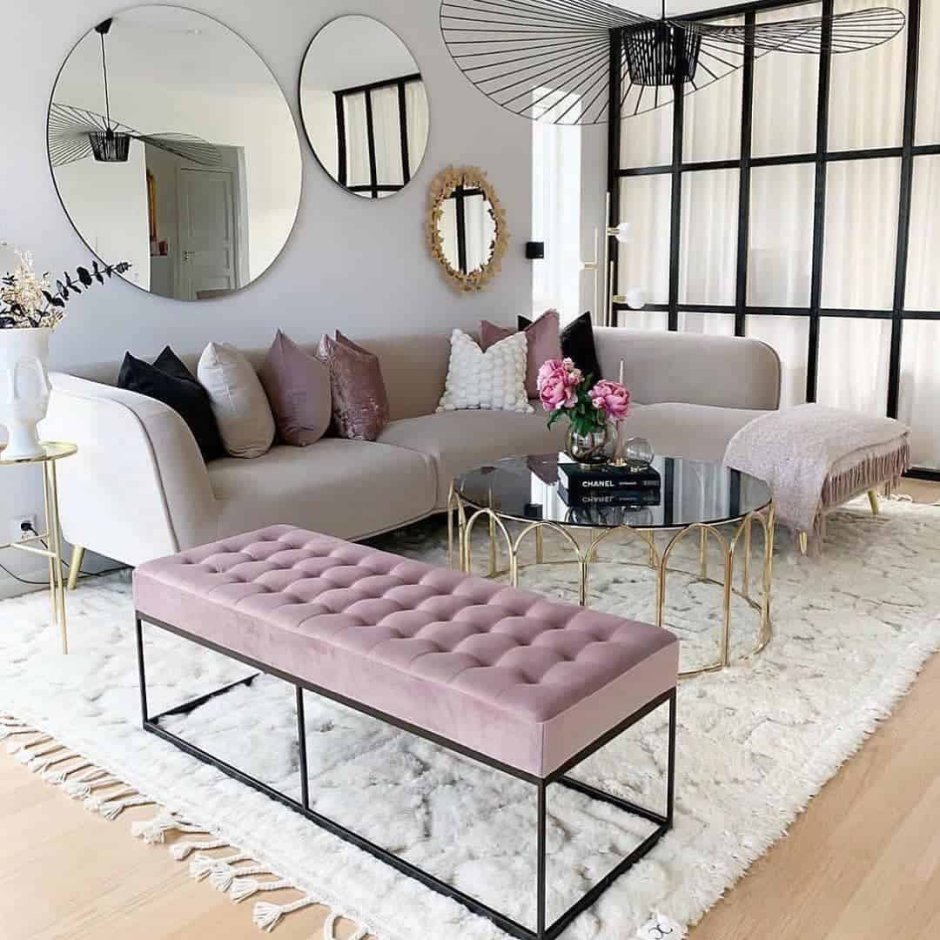 Комната для подростка девочки черно белая