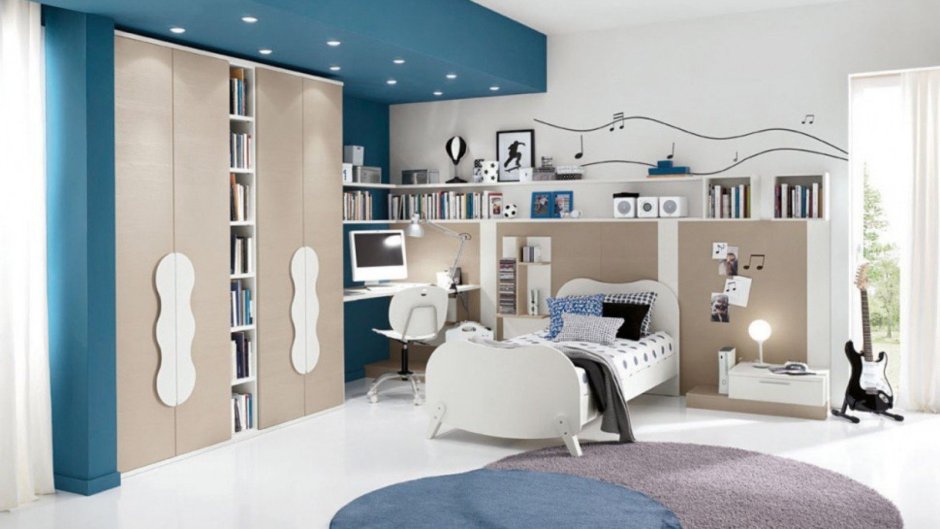 Стильная детская для мальчика