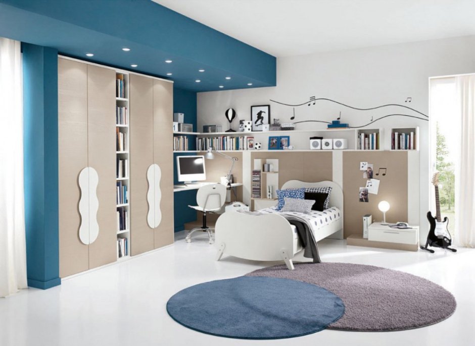 Современные детские комнаты для малышей