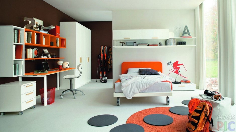 Комната для подростка в стиле Модерн