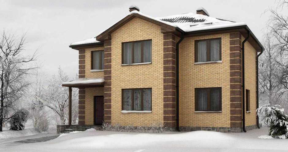 Дом из желтого кирпича