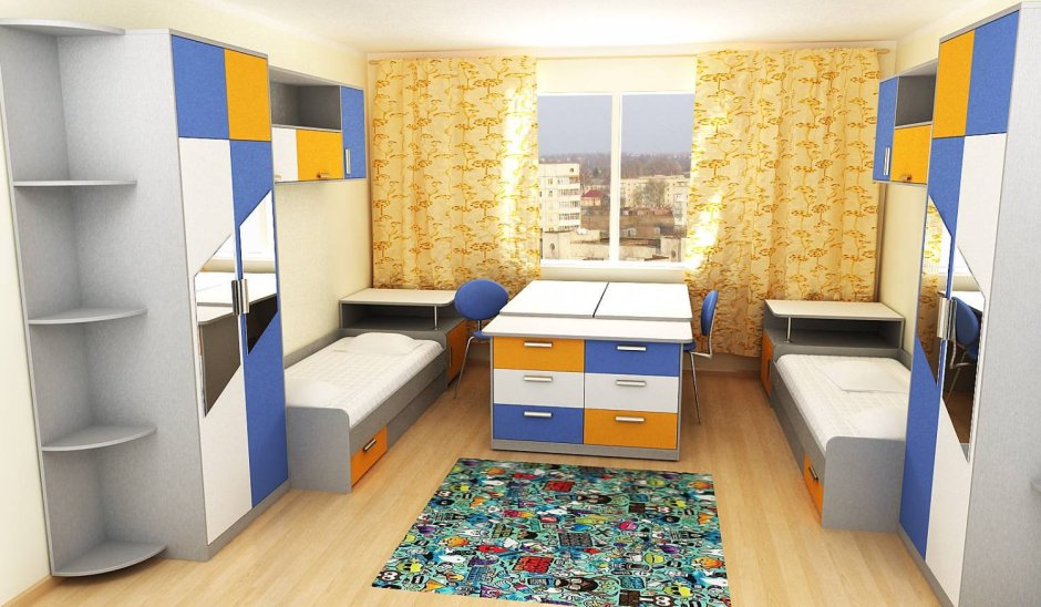 Мебель для двух мальчиков