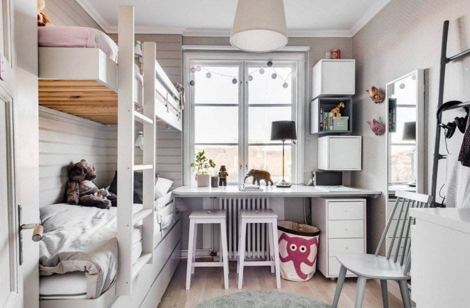 Детская комната для разнополых детей Сканди