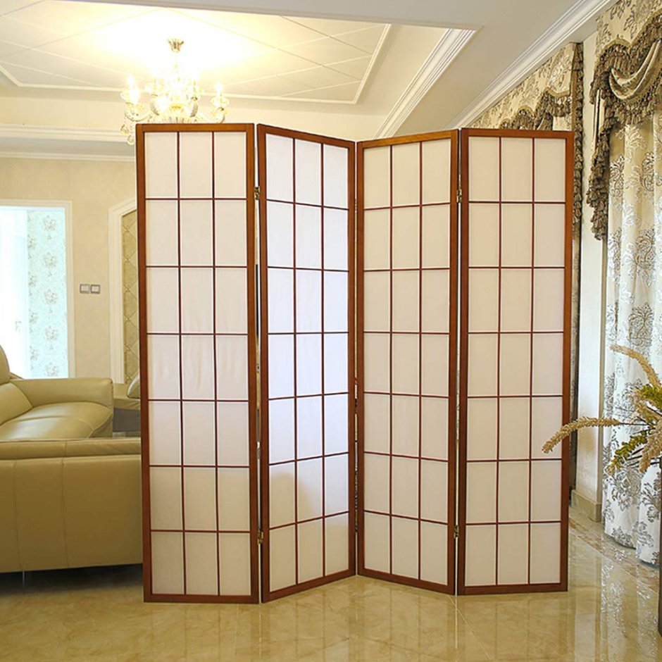 Стеклянные ширмы перегородки