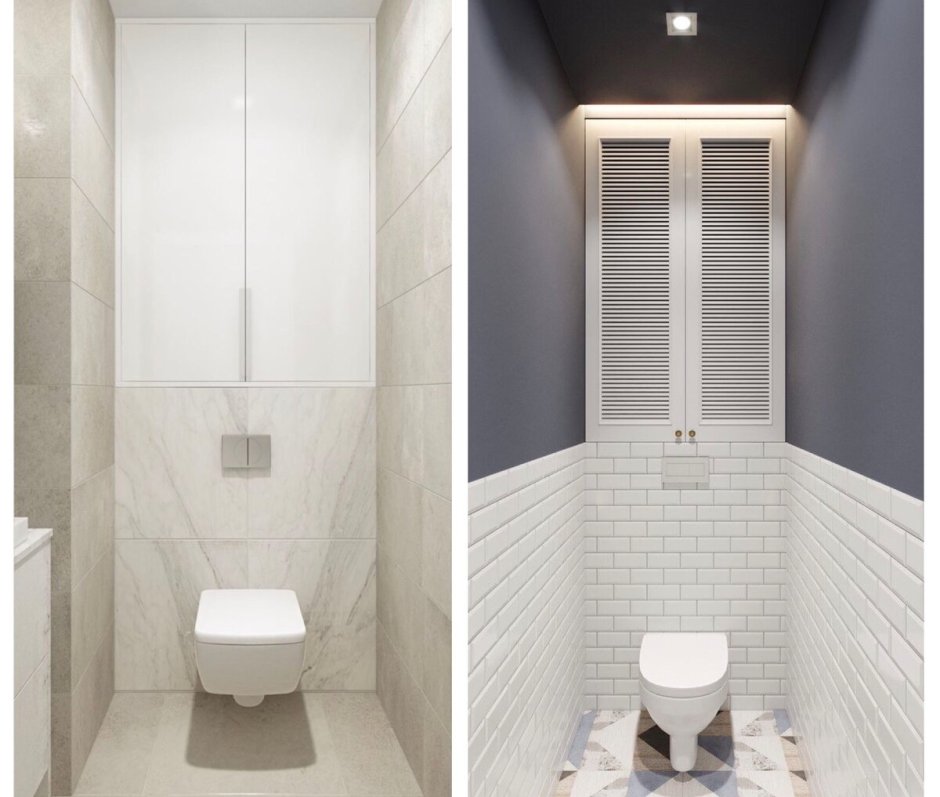 Раздельный санузел в панельном доме