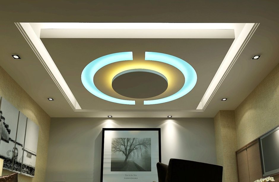 Потолки из гипсокартона