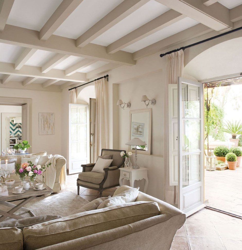 Фальшбалки в интерьере Скандинавский стиль