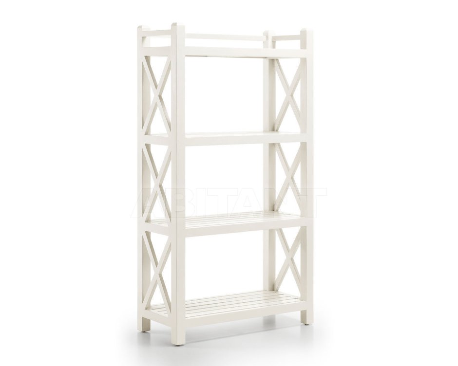Этажерка Aro напольная белый/белый 100173265+100173270