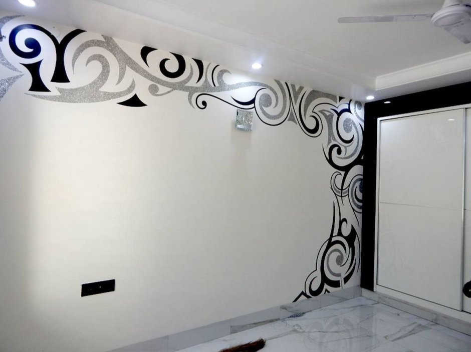 Декоративная окраска стен