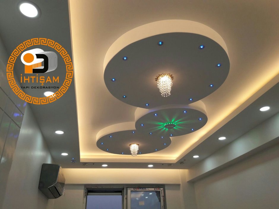 Потолок гипсокартон фигура