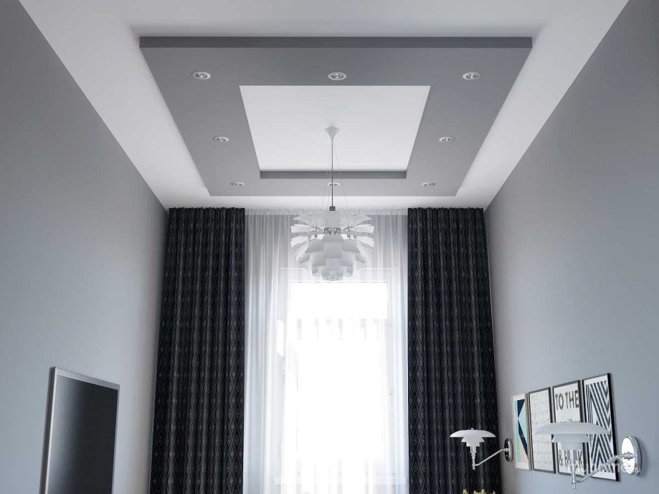 Фигурный потолок