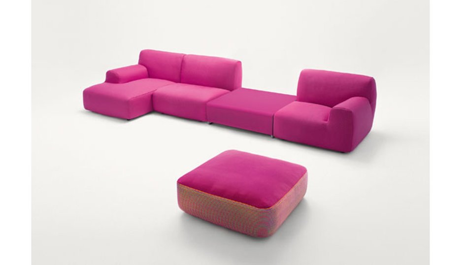 Модульный диван Paola lenti all-time серый