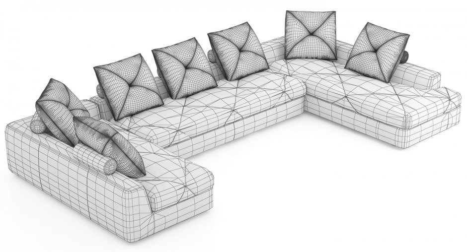 Рош Бобуа модульный диван