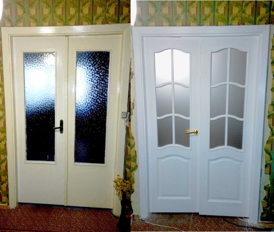 Переделка межкомнатных дверей