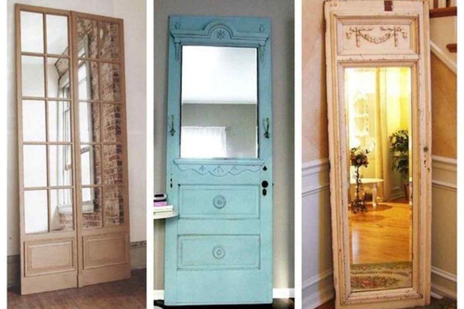 Декор из старой двери