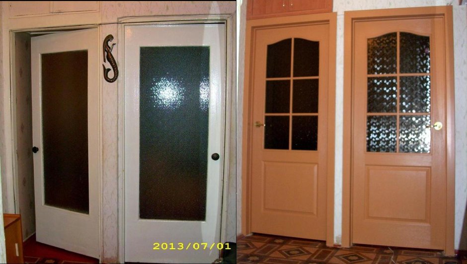 Старые межкомнатные двери