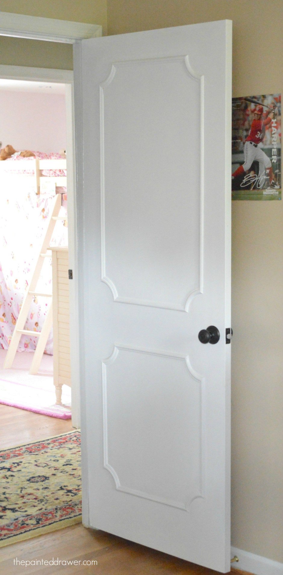 Покраска старых дверей