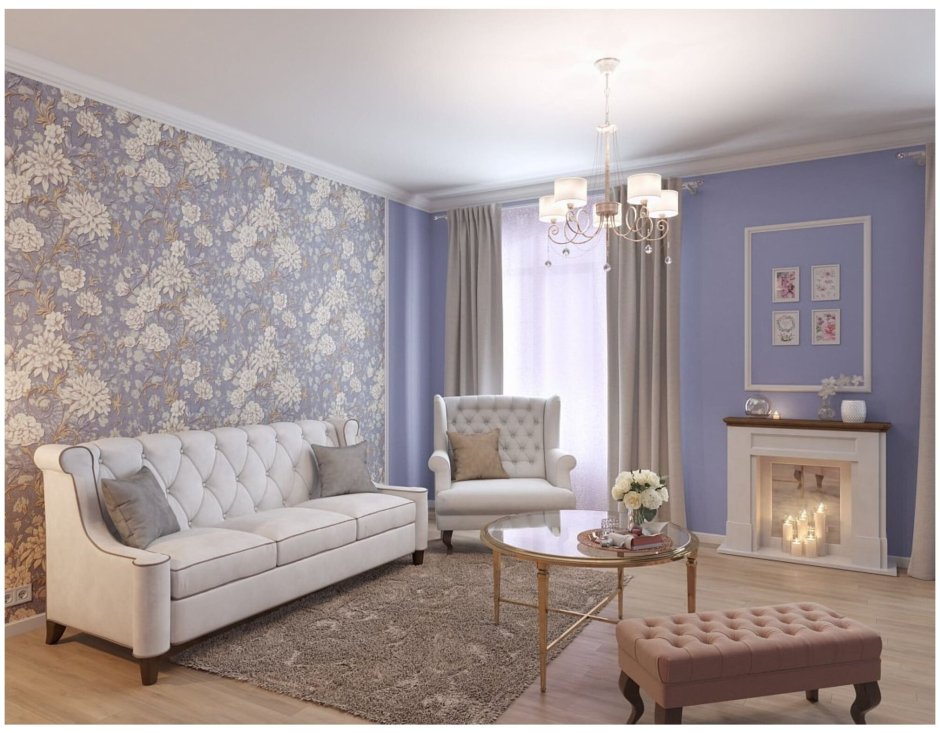 Обои компаньоны для гостиной