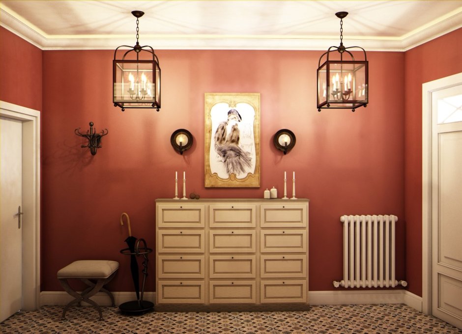 Цвет стен в коридоре