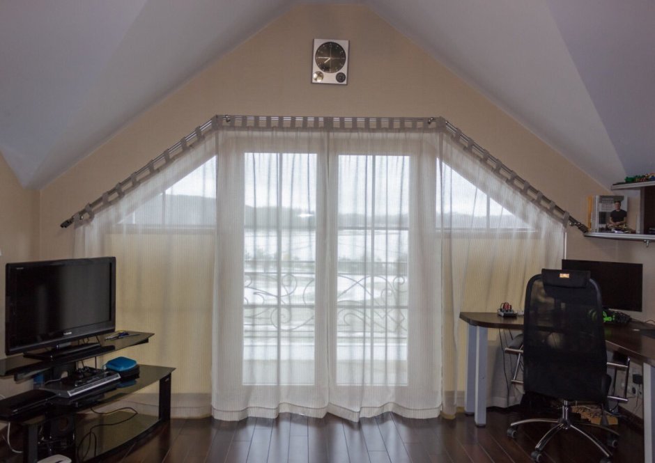 Шторы на треугольные Ока