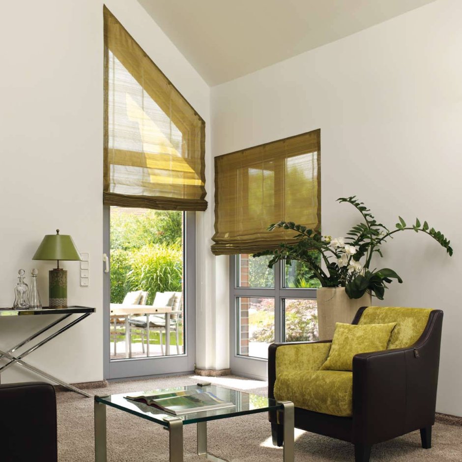 Шторы на треугольные Ока