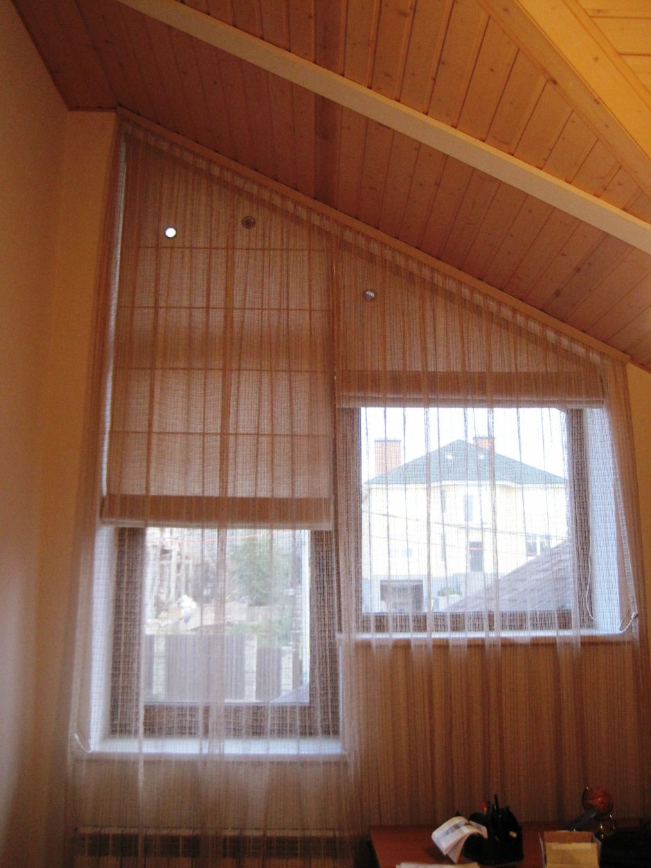 Шторы на нестандартные окна