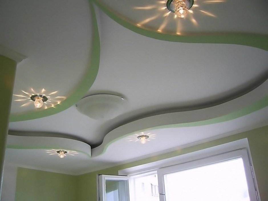 Потолок гипсокартон