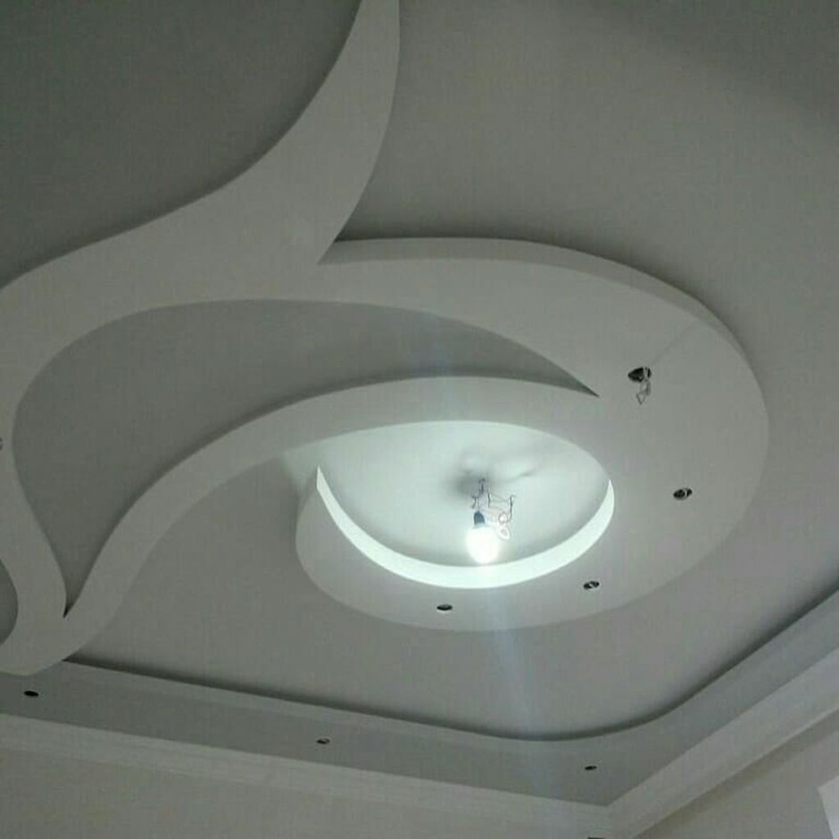 Фигурные потолки из ГКЛ