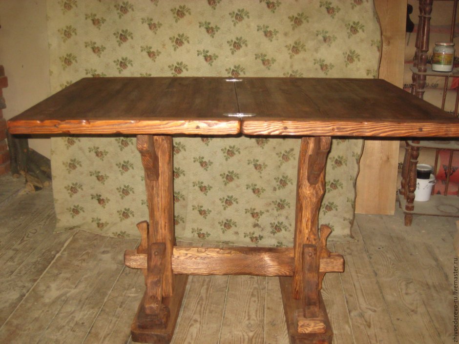 Раздвижной стол под старину
