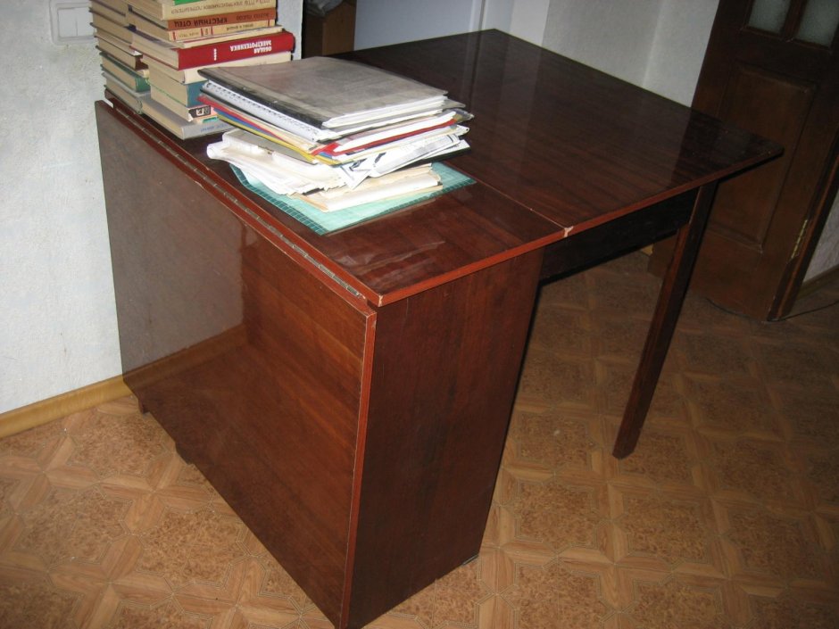 Советский раскладной стол