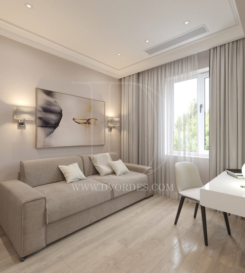 Гостевая комната с диваном