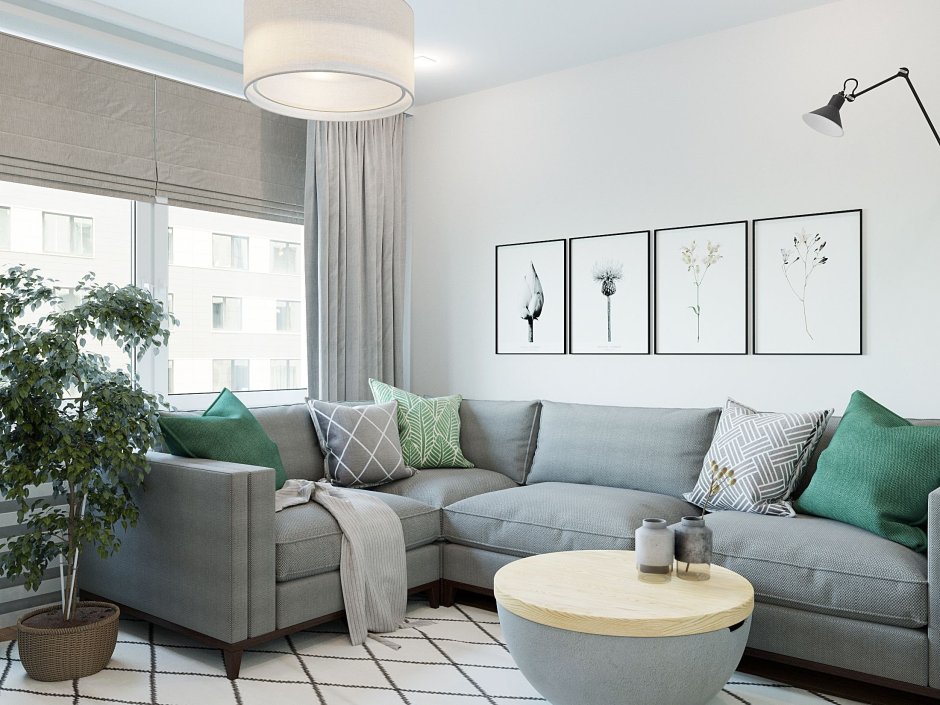 Диван в интерьере