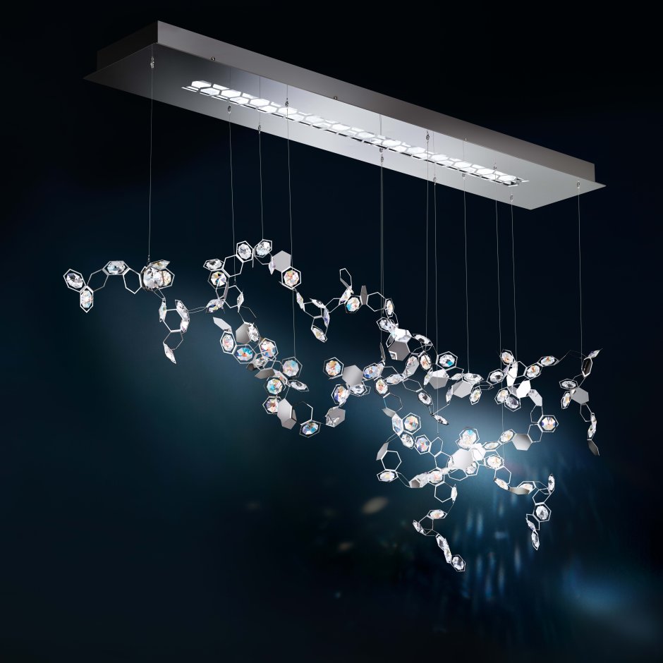 Люстра Каскад Swarovski