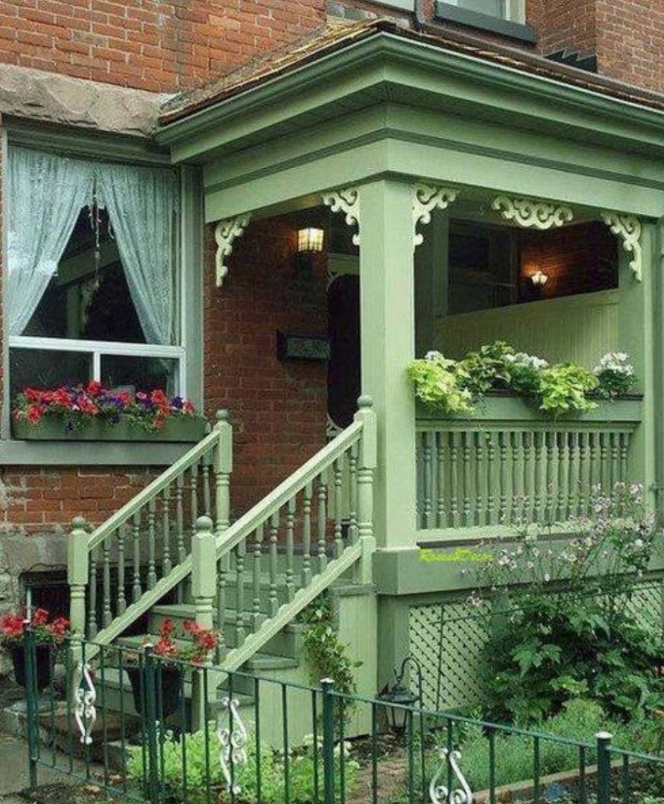 Терраса в английском стиле