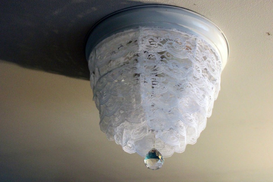 Плафон для люстры своими руками