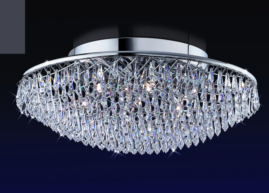 Плафон стеклянный шар люстра - 12 см в диам. - K0213