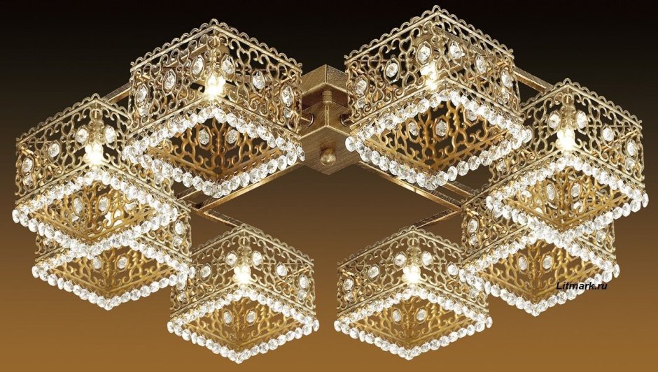 Люстра Евросвет 4800/9 хром