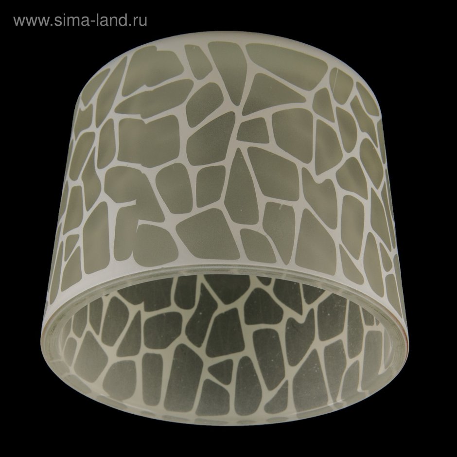 Плафон стакан белый d60ммxh132мм