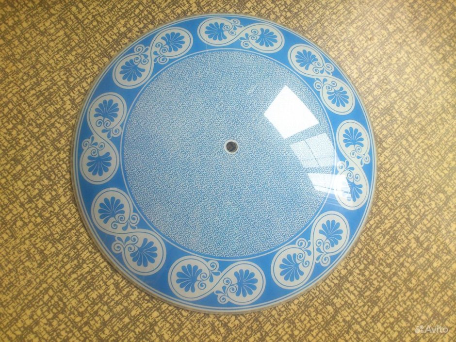 Бра из синего стекла